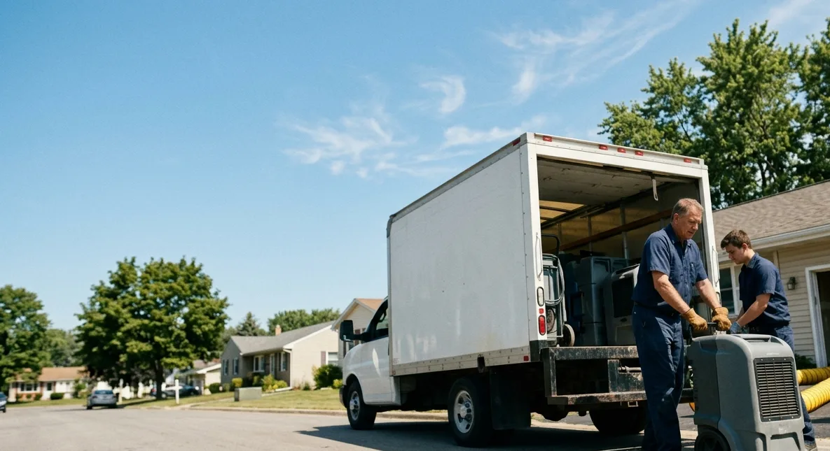 Water Damage Cleanup in Lakeville, OH near me